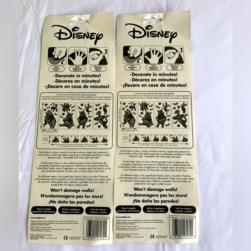 Vintage Winnie the Pooh toy/sticker bundle. - Picture 3 of 10